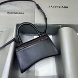 Understated Faux Leather Handbag - Refined Silhouette | Women's Fashion Handbag #555 - close-up detail shot (image 3) of designer-inspired handbag