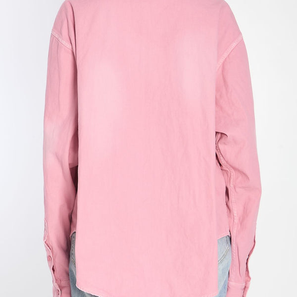 Balenciaga Tops? BALENCIAGA Oversize Denim Shirt - Large Fit Elegant Everyday Designer Top