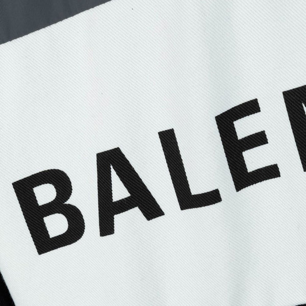Balenciaga Jackets- BALENCIAGA Logo Colorblock Blouson Jacket - Men’s High Neck Drop Shoulder Design Premium Casual Designer Jacket