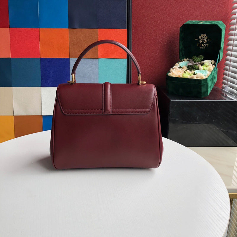 Close-up detail of premium everyday-luxe women's handbag – women's luxury handbag
