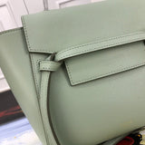 Top view of classic modern women's handbag – women's luxury accessory