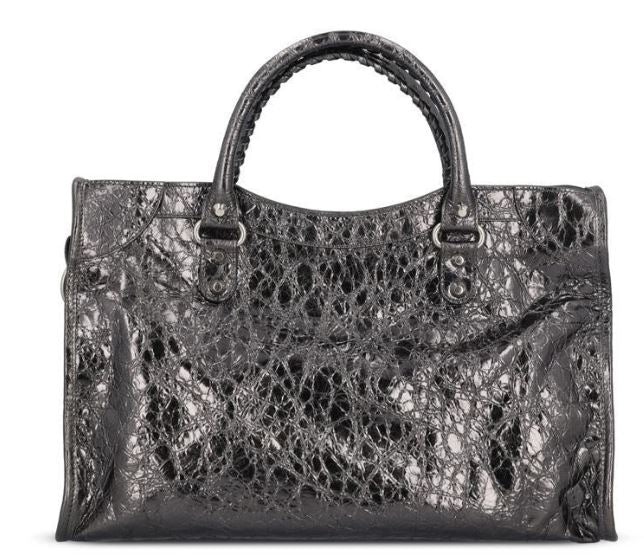 Balenciaga Bags- BALENCIAGA Leather Handbag - SS25 Collection Premium Designer Shoulder Bag