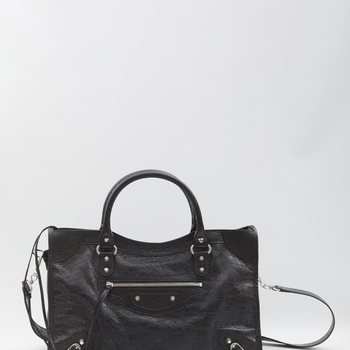 Balenciaga pouches luxury designer piece front view