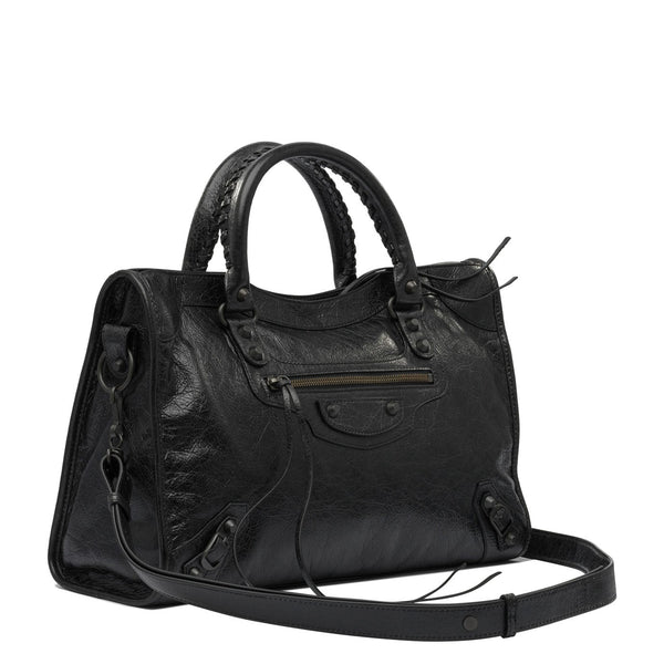 Balenciaga Bags- BALENCIAGA Leather Shoulder Handbag - Medium Size Elegant Everyday Designer Handbag