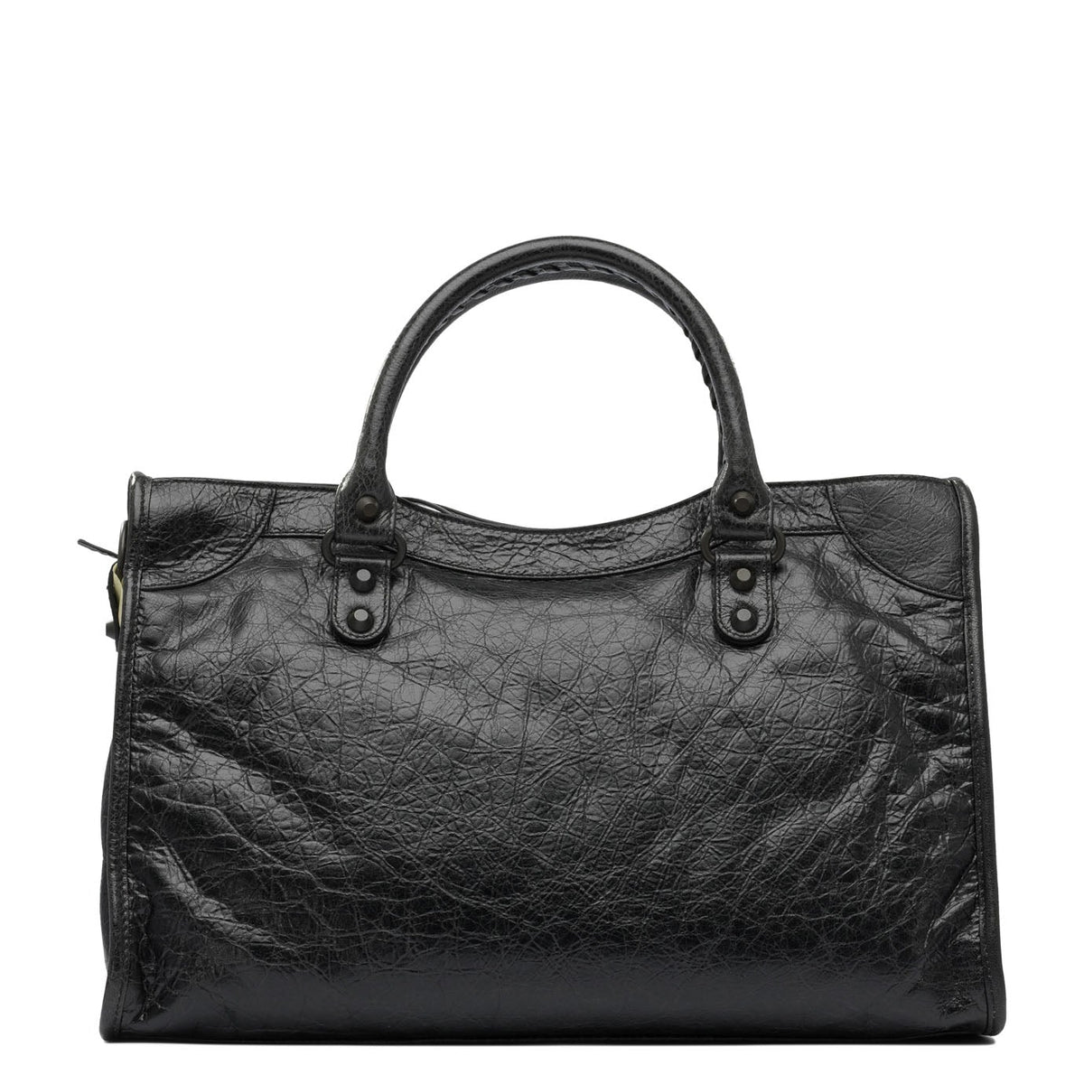 Balenciaga Bags- BALENCIAGA Leather Shoulder Handbag - Medium Size Elegant Everyday Designer Handbag