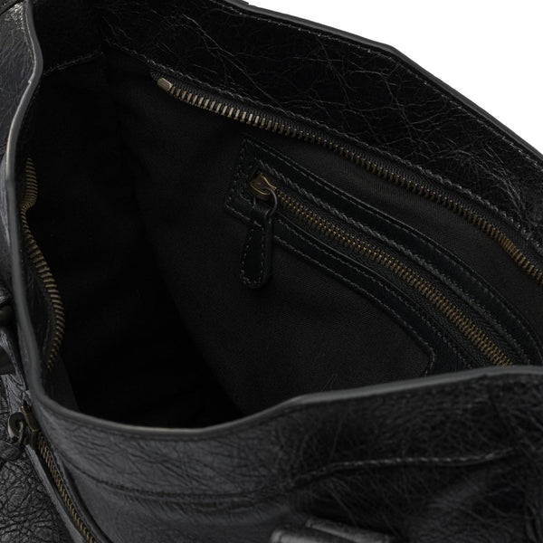 Balenciaga Bags? BALENCIAGA Leather Shoulder Handbag - Medium Size Premium Designer Shoulder Bag