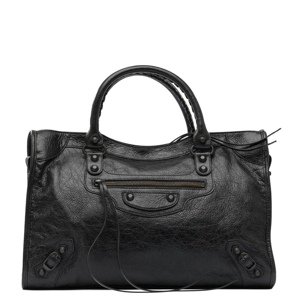 Balenciaga Bags- BALENCIAGA Leather Shoulder Handbag - Medium Size Elegant Everyday Designer Handbag