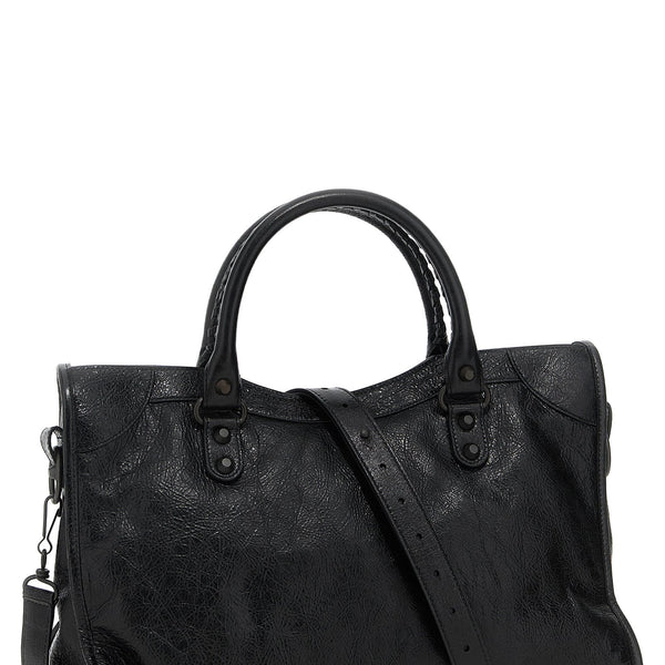 Balenciaga Bags? Balenciaga Women 'Le City Bag M' Handbag Luxury Designer Leather Handbag