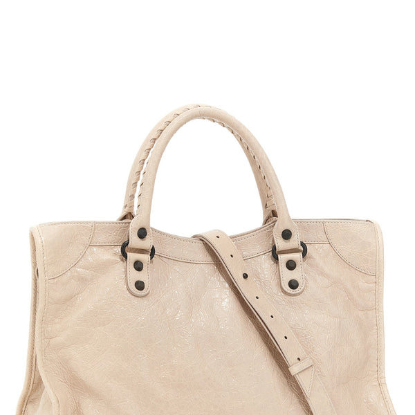 Balenciaga Bags? Balenciaga Women 'Le City Bag M' Handbag Elegant Everyday Designer Handbag