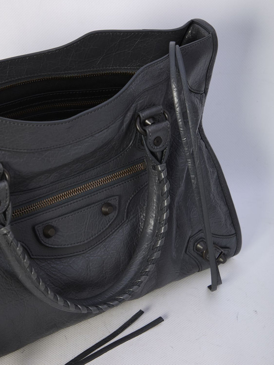 Balenciaga shopping bags side profile designer luxury fashion