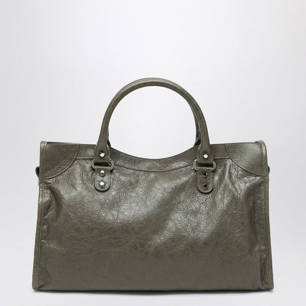 Balenciaga Bags? BALENCIAGA Medium Tote Handbag with Adjustable Shoulder Strap Luxury Designer Leather Handbag