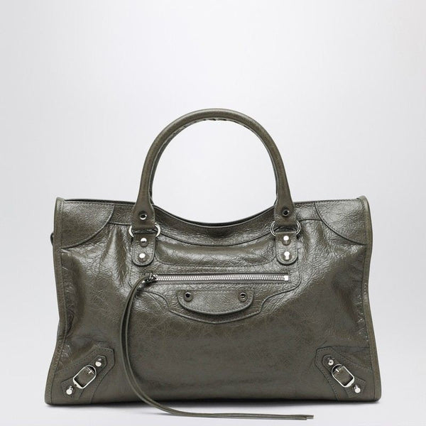 Balenciaga Bags? BALENCIAGA Medium Tote Handbag with Adjustable Shoulder Strap Luxury Designer Leather Handbag