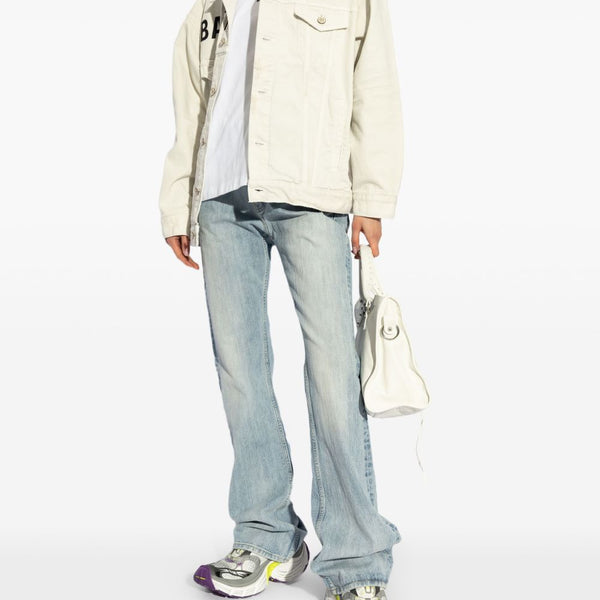 Balenciaga Jackets- BALENCIAGA Cotton Jacket with Front Button Fastening for Women Premium Casual Designer Jacket