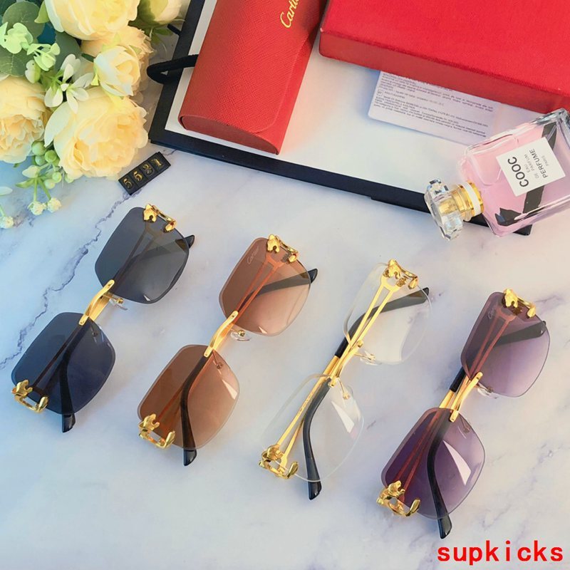 Front view of Cartier unisex sunglasses