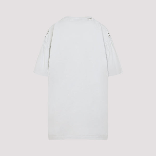 Balenciaga T-Shirts? BALENCIAGA Distressed Cotton Short-Sleeve Crewneck T-Shirt - Size US 01 Premium Designer Cotton T-Shirt