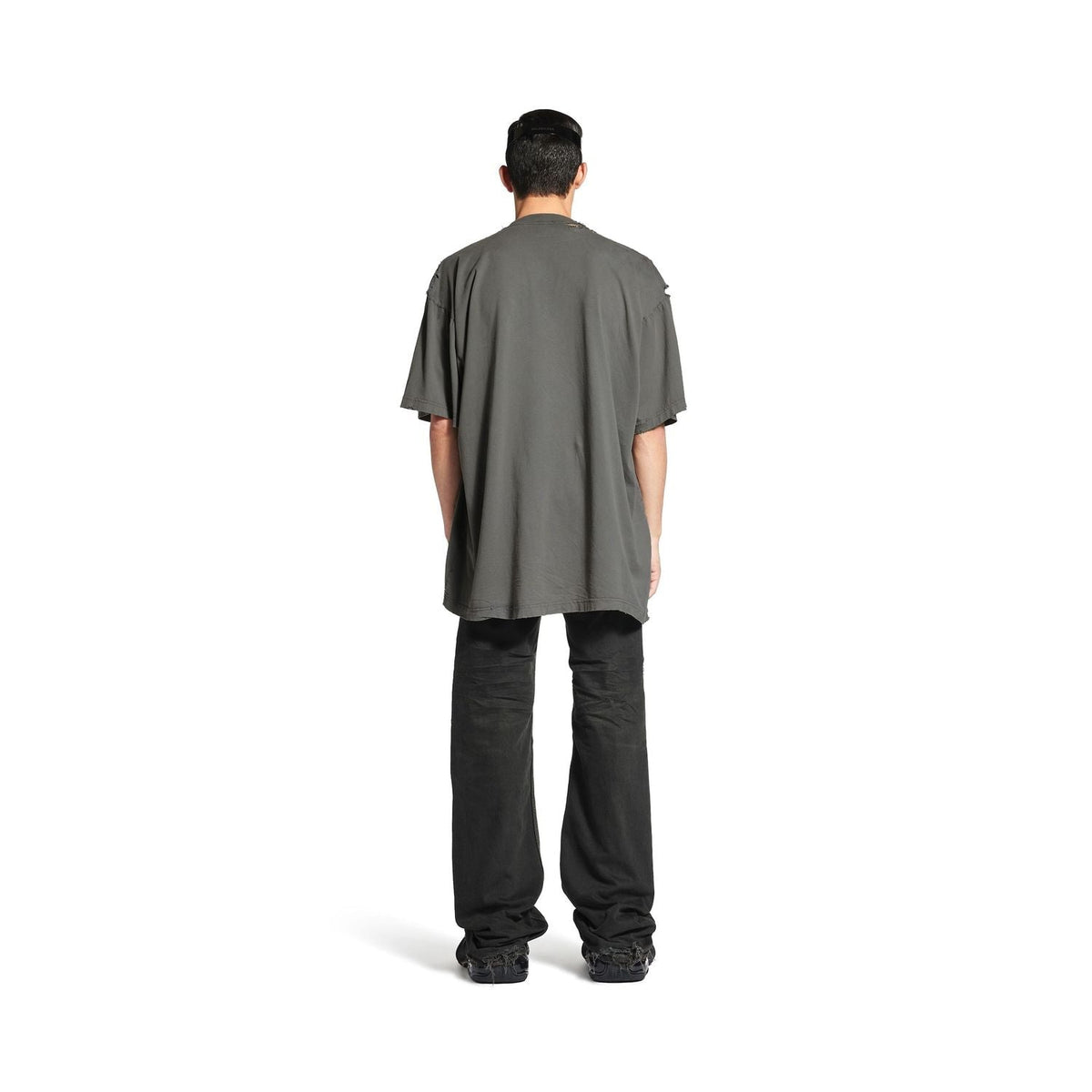Balenciaga T-Shirts? BALENCIAGA Human Being Crew Neck T-Shirt Casual Everyday Designer Tee