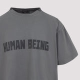 Close-up of Balenciaga t-shirts & tops hardware and fine stitching