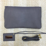 Sophisticated Vegan Leather Handbag - Polished Finish | Women's Statement Accessory #956 - close-up detail shot (image 3) of designer-inspired handbag