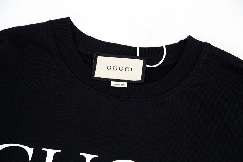 Full styled look of Gucci luxury clothing with everyday silhouette