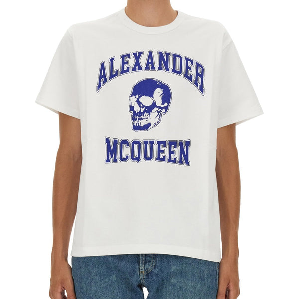 Alexander McQueen tee shirts luxury designer piece front view