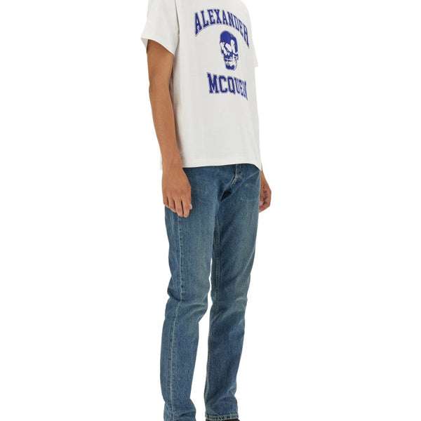 Alexander McQueen premium tee shirts detail and craftsmanship close-up