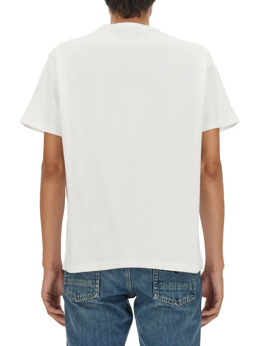 Alexander McQueen tee shirts side profile designer luxury fashion