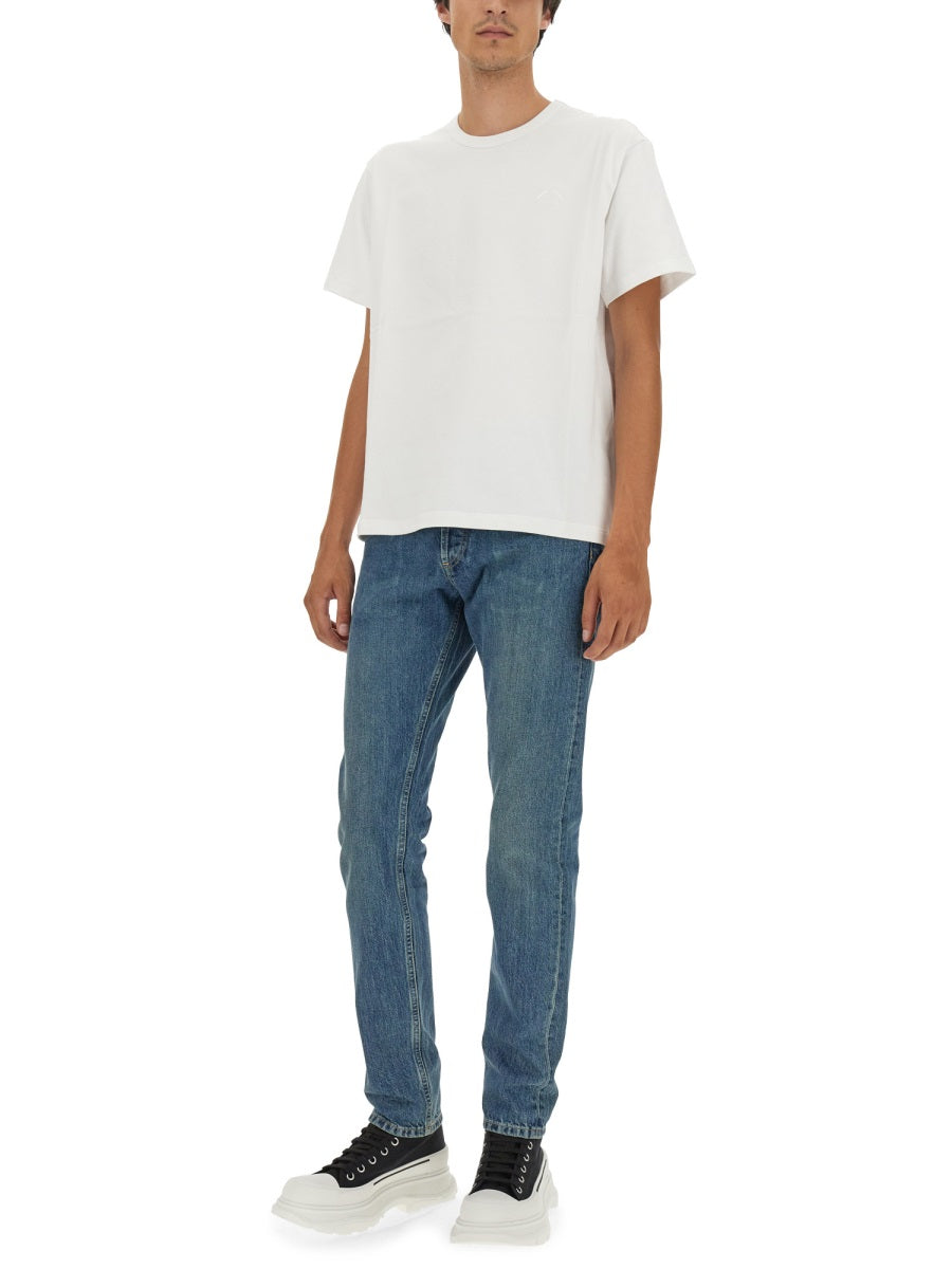 Alexander McQueen premium tee shirts detail and craftsmanship close-up