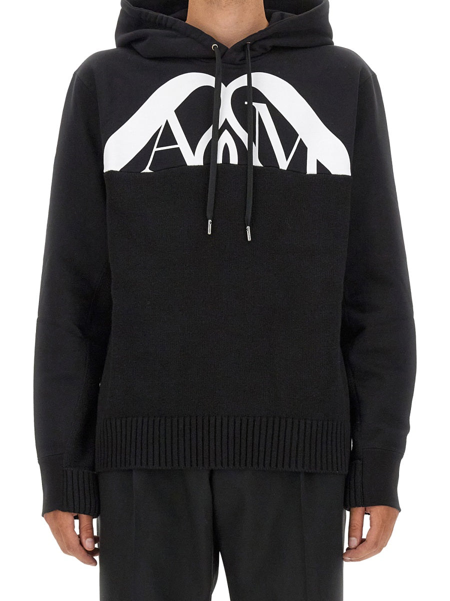 Alexander McQueen Hoodies? Alexander Mcqueen Men Sweatshirt With Logo Premium Designer Casual Hoodie