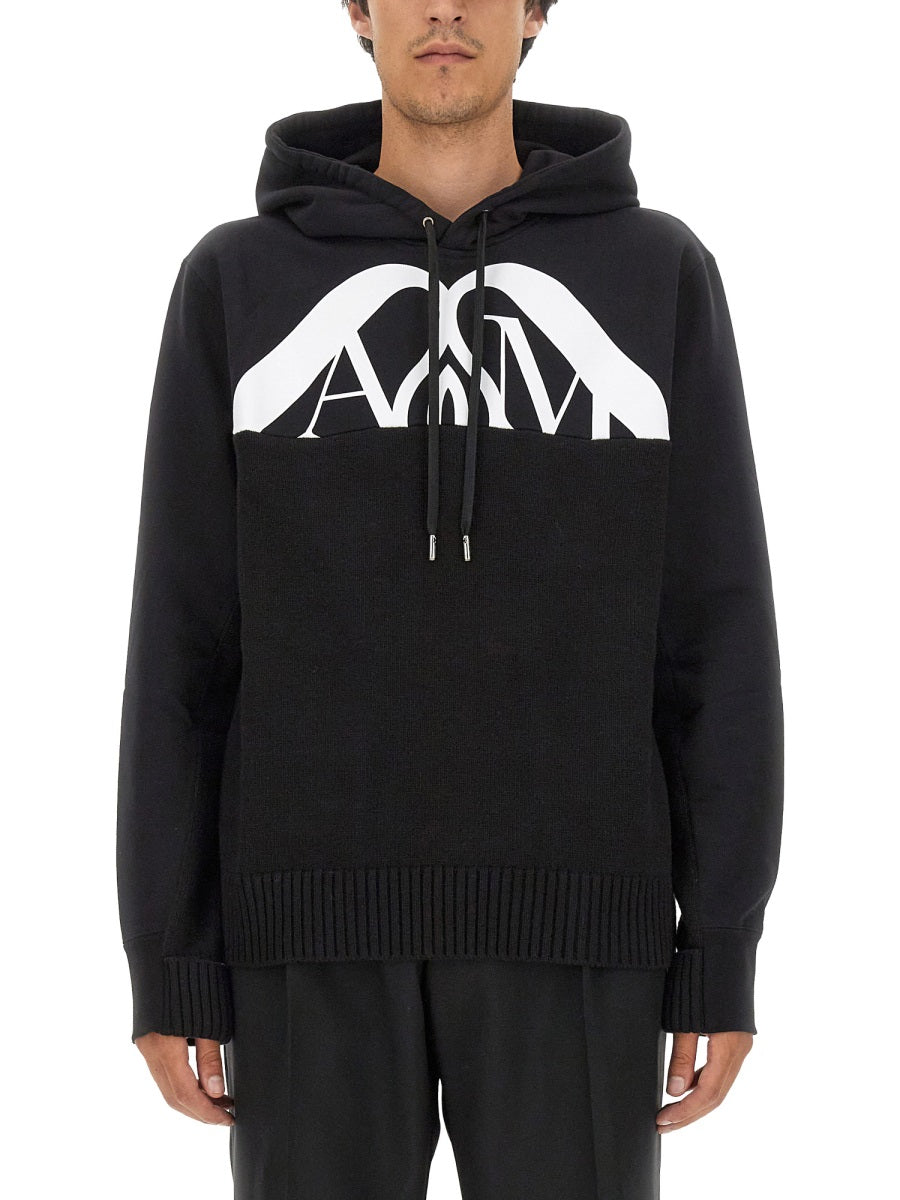 Alexander McQueen Hoodies? Alexander Mcqueen Men Sweatshirt With Logo Premium Designer Casual Hoodie