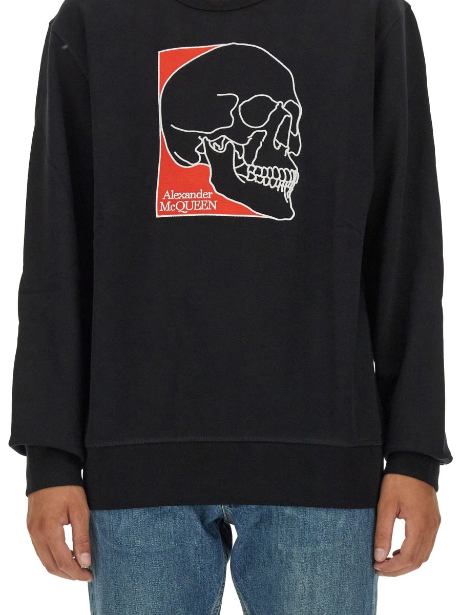 Alexander McQueen Hoodies? Alexander Mcqueen Men Sweatshirt With Logo Premium Designer Casual Hoodie