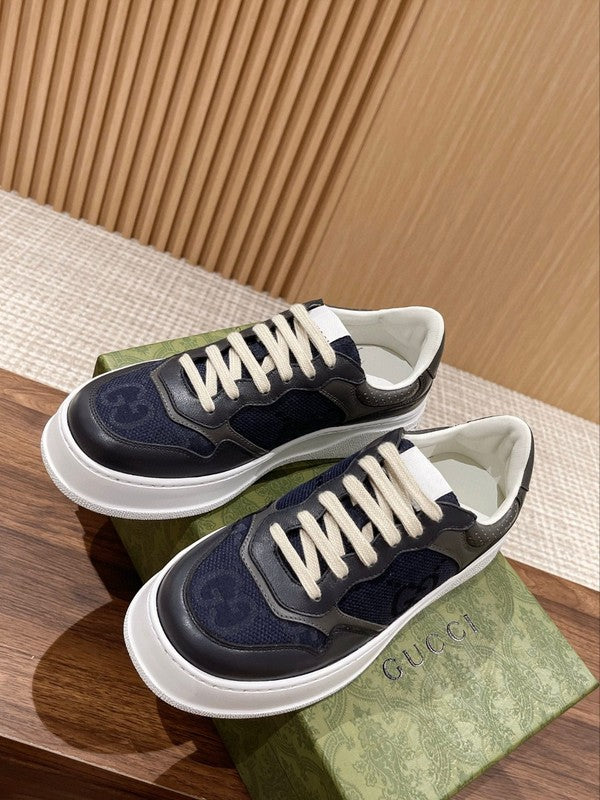 Gucci two-tone luxury sneakers view 7 streetwear statement look