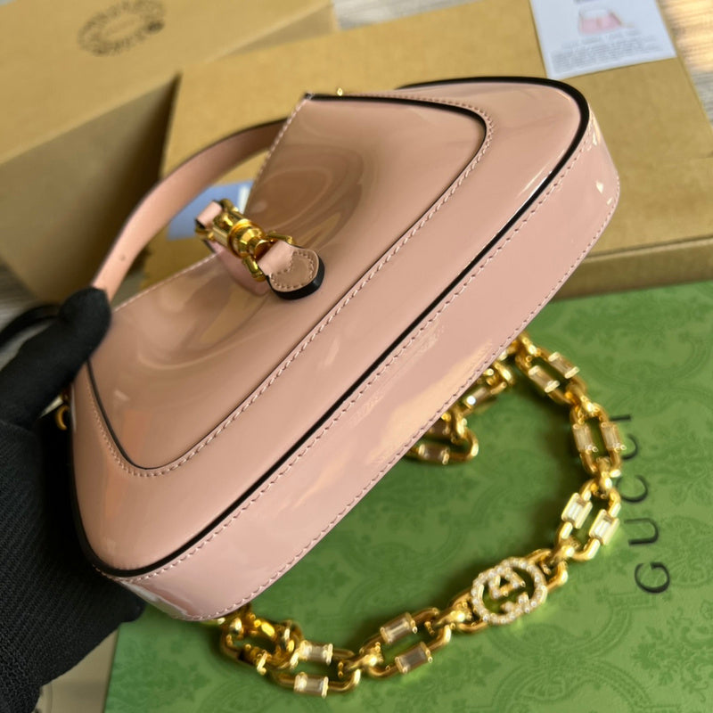 Back view of everyday-luxe modern women's handbag – women's luxury handbag
