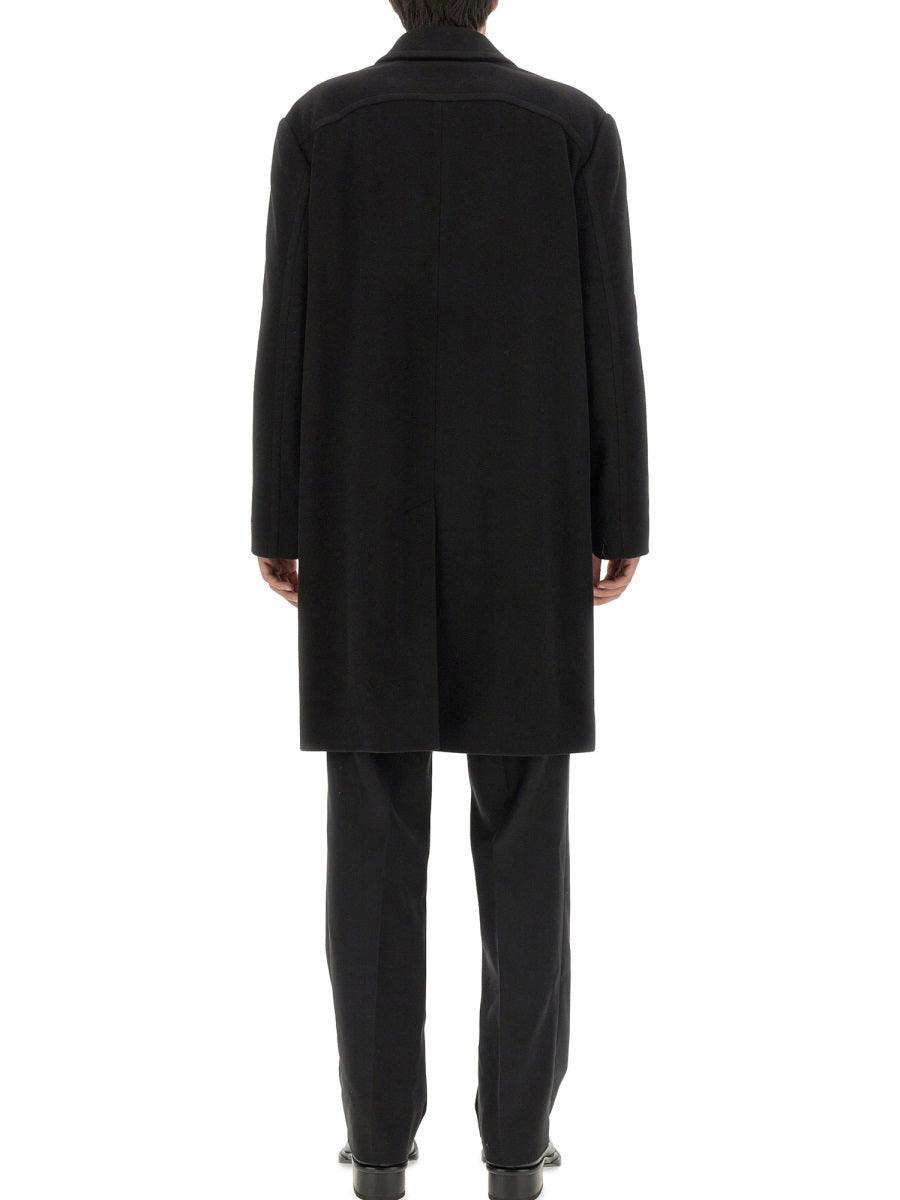 Alexander McQueen Jackets? Alexander Mcqueen Men Single-Breasted Coat Luxury Designer Outerwear Jacket