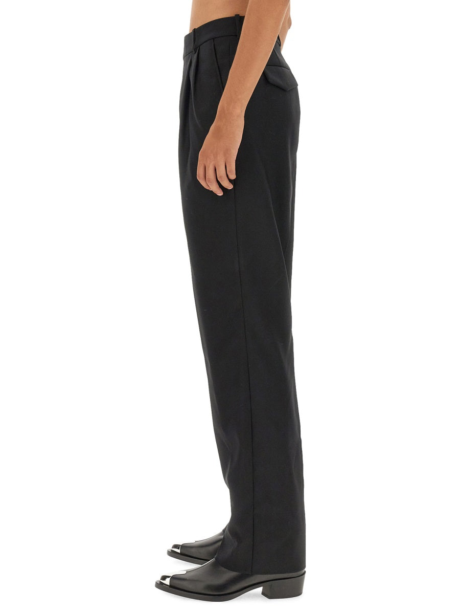Alexander McQueen Pants? Alexander Mcqueen Men Wool Pants Tailored Everyday Designer Pants
