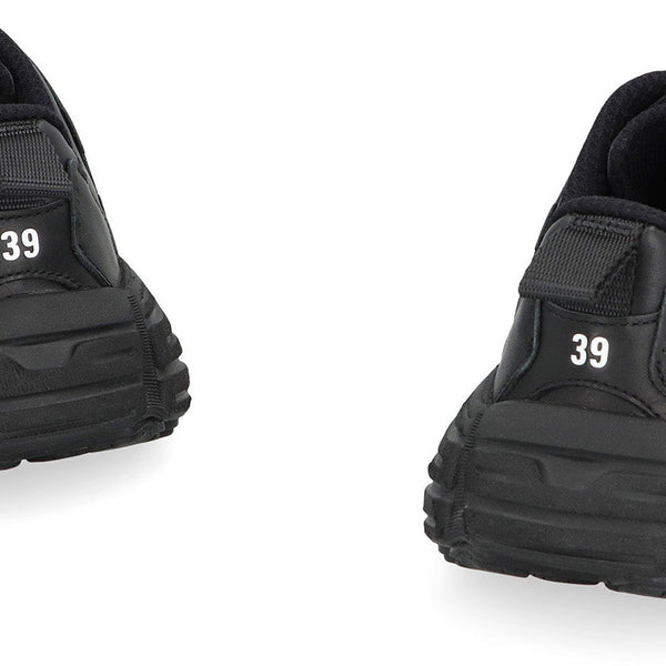 Balenciaga Shoes- BALENCIAGA Leather and Fabric Low-Top Sneakers for Women Premium Designer Casual Shoes