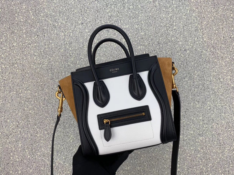 Interior view of refined polished women's handbag – women's statement bag