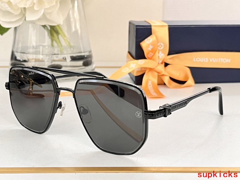 Full view of Louis Vuitton unisex sunglasses