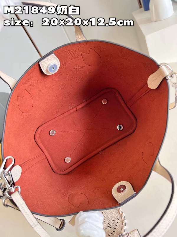 Top view of structured refined women's handbag – women's everyday handbag