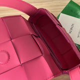 Contemporary Premium PU Leather Handbag - Sleek Minimalist Lines | Women's Luxury Handbag #1664 - styled full view (image 7) of designer-inspired handbag