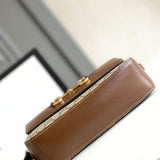 Back view of statement premium women's handbag – women's statement bag