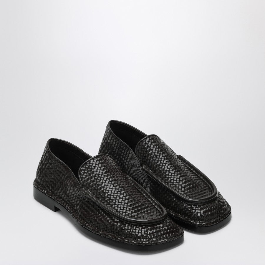 Bottega Veneta flats luxury designer piece front view