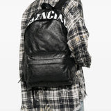 Balenciaga premium backpacks detail and craftsmanship close-up