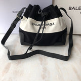 Chic Faux Leather Handbag - Smooth Faux-Leather Exterior | Women's Premium Handbag #836 - close-up detail shot (image 3) of designer-inspired handbag