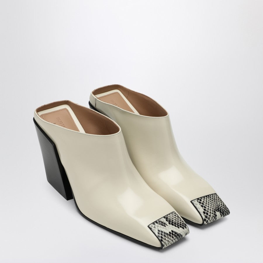 Bottega Veneta premium boots & booties detail and craftsmanship close-up