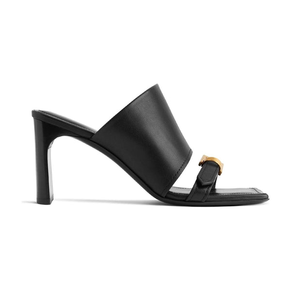 Balenciaga Shoes BALENCIAGA High Heel Leather Sandals Comfortable Everyday Designer Shoes