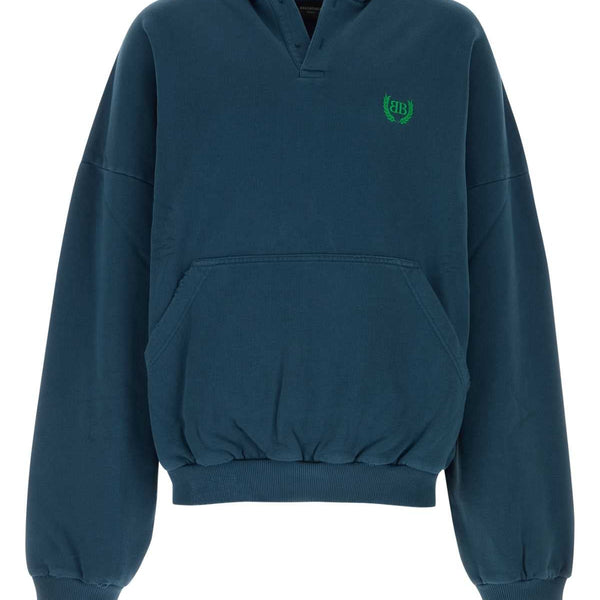 Balenciaga Hoodies? BALENCIAGA Oversized Cotton Hoodie for Men Comfortable Luxury Streetwear Hoodie