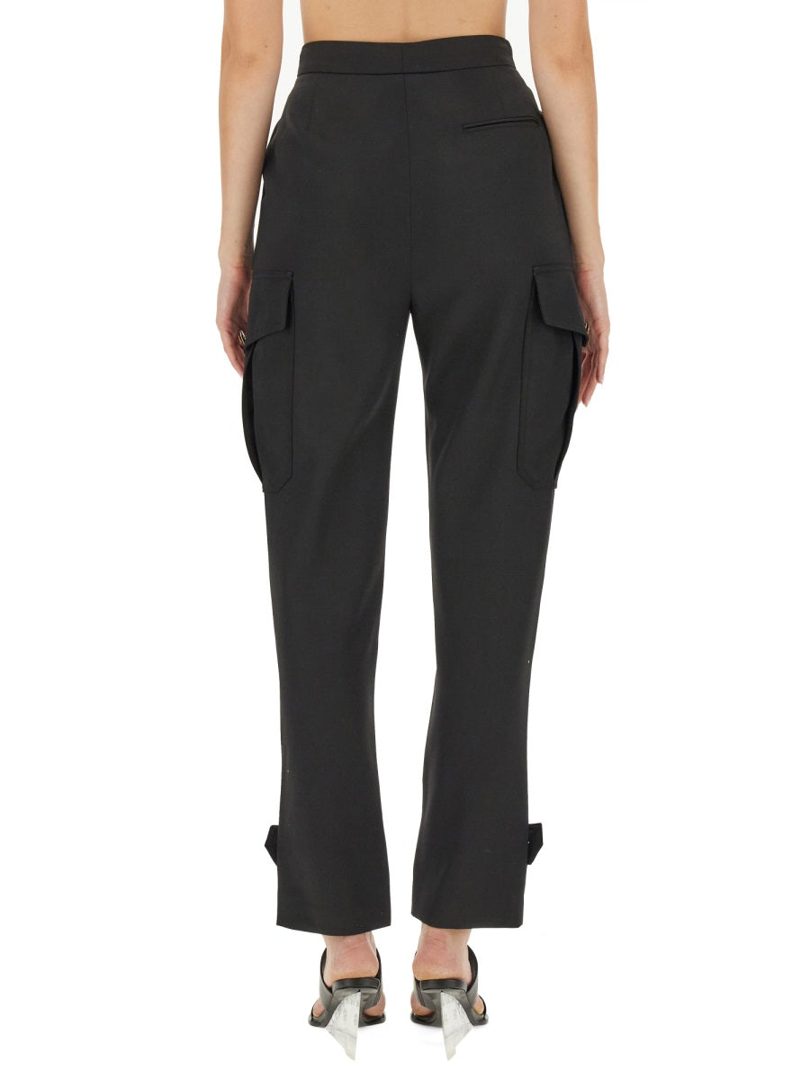 Alexander McQueen Pants? Alexander Mcqueen Women Military Pants Tailored Everyday Designer Pants