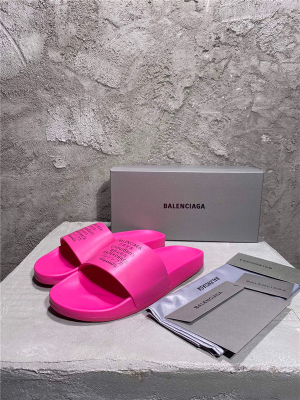 Balenciaga Nude Ankle Strap Sandals - Front View