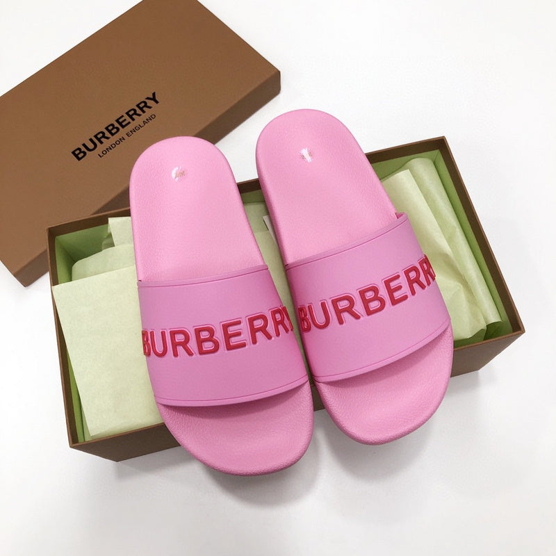 Burberry Camel Loafer Flats - Back View