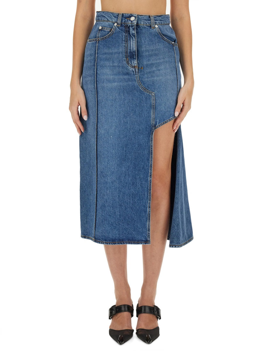 Alexander McQueen skirts luxury designer piece front view
